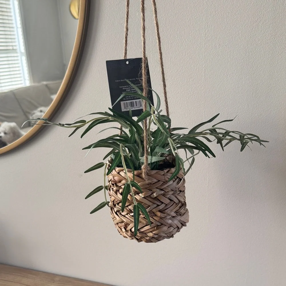 Target Threshold Faux Willow Plant Hanging